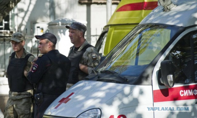 В Симферополе местный житель расстрелял подстанцию