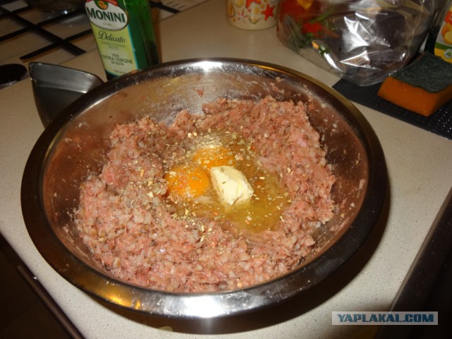 Котлетки мясо-гречневые
