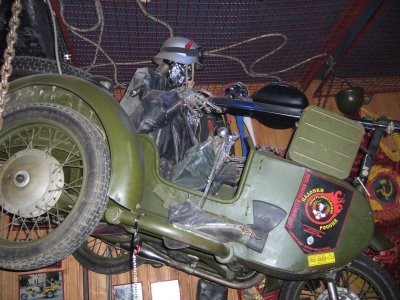 Байкерский бар-музей Red Bull