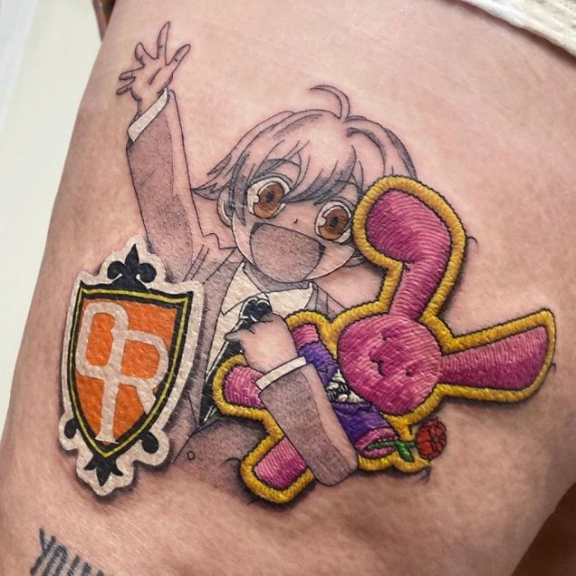 «Вышитые» татуировки от сиднейского тату-художника