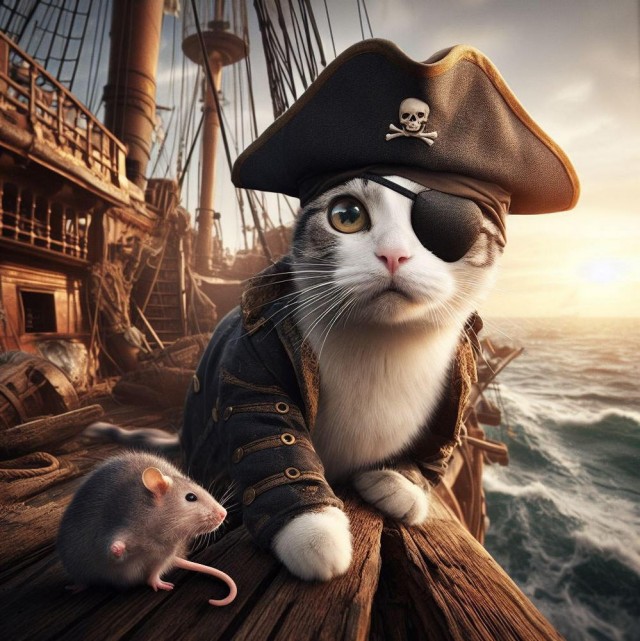 Удивительные приключения котиков в нейросети. К котовторнику