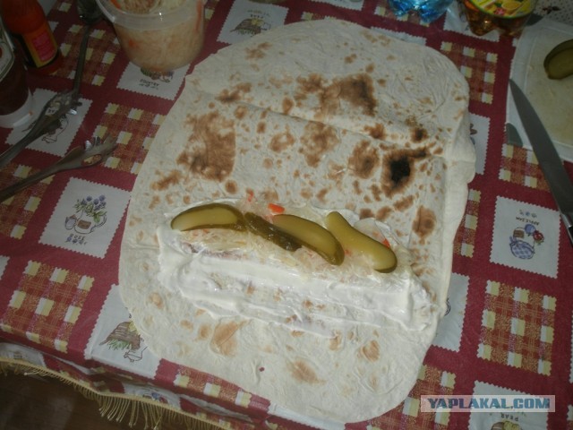 Шаурма домашняя из свининки.