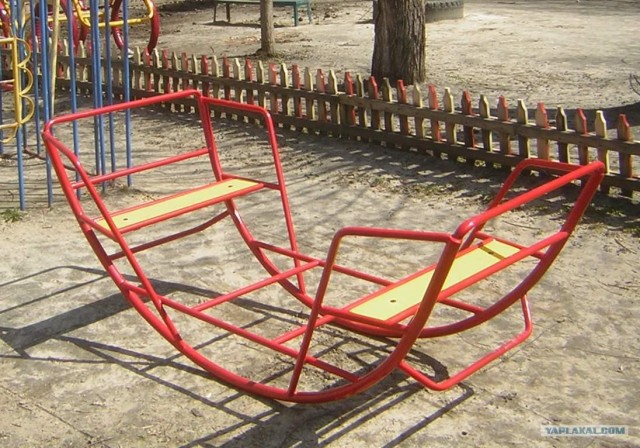 Зимние катания на санках в СССР