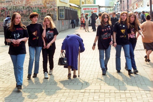 Интересные фотографии 1990 -х 12.05.25