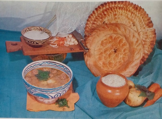 Советская Узбекская кухня, листая старые страницы.
