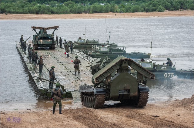 Про форсирование водной преграды