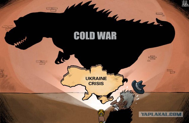 Украинский кризис: иностранная карикатура