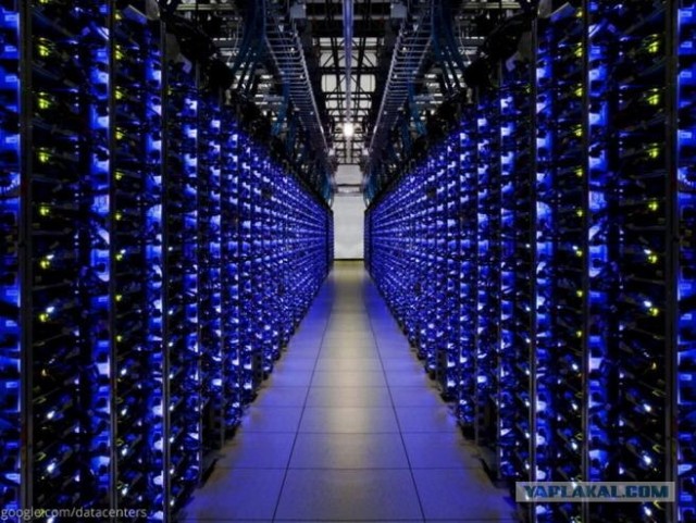 Виртуальная прогулка по датацентрам Google