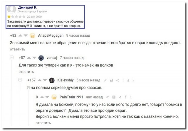 Забавные комментарии из социальных сетей 22.03.21