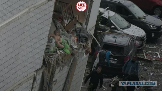Часть дома обрушилась после взрыва газа в Ногинске