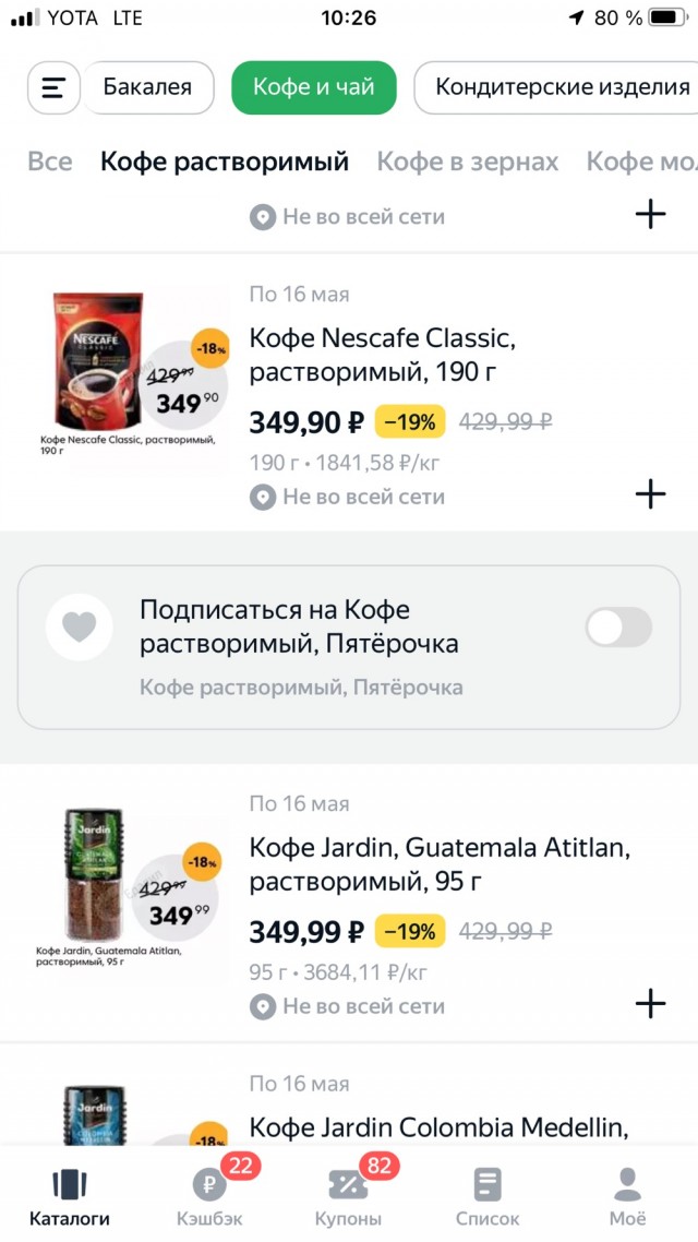 Почему цены в продуктовых магазинах не знают, что курс доллара опустился ниже 67 рублей?