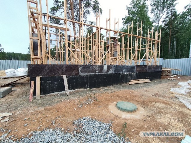 Пилю хозблок 6x3 клиенту
