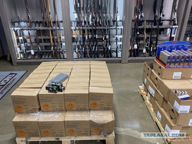 Оружейный магазин в США