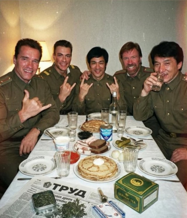 Звёзды Голливуда в нашей деревне