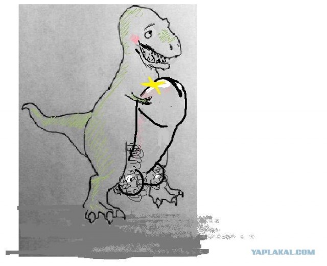 Тяжело быть тиранозавром