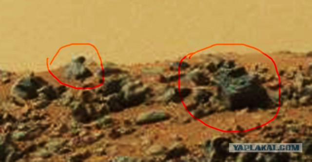 На Марсе найден инопланетный робот