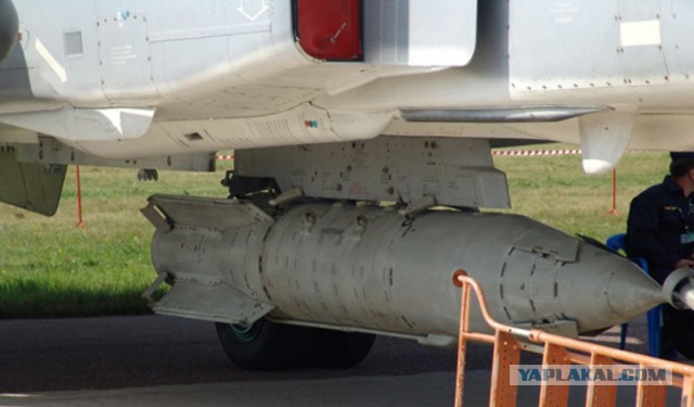 Применение КАБ-1500 в Сирии