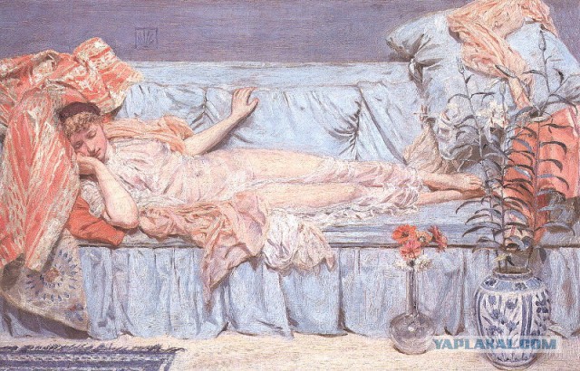 Спящая красавица, 10 спящих дам в мировой живописи