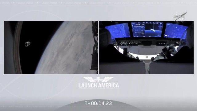 Прямая трансляция повторного запуска SpaceX Crew Demo-2
