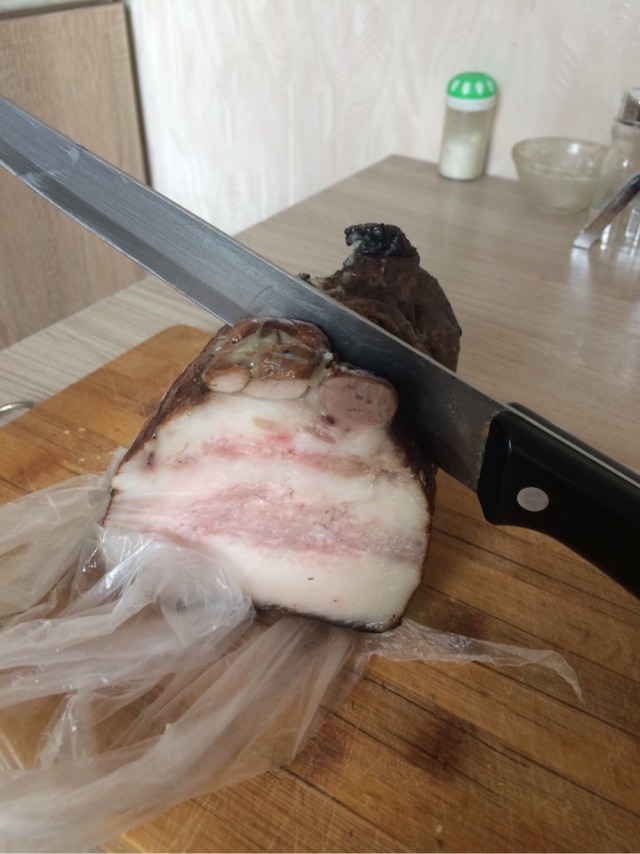 Картошка с салом