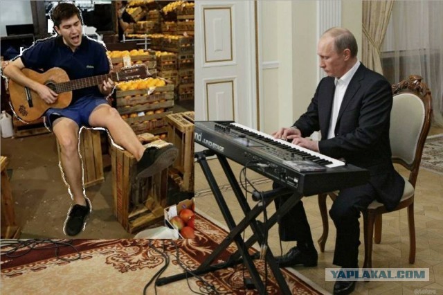 Фотожаба: Музыкант