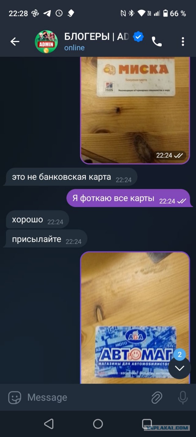 Мошенники написали ребенку