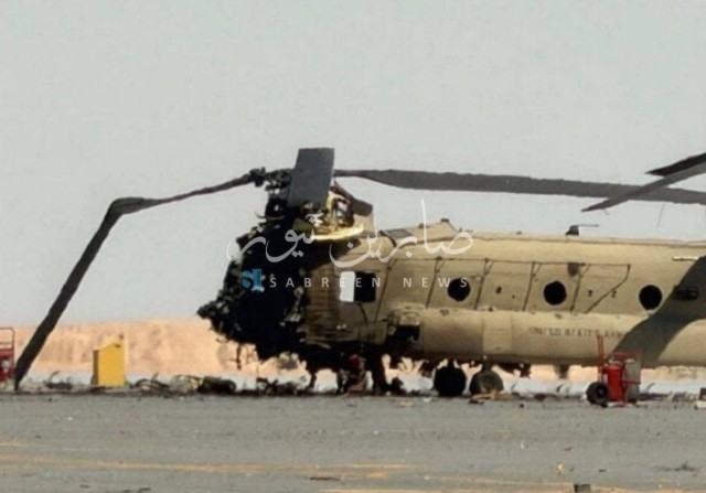 Иран уничтожил вертолет CH-47 Chinook