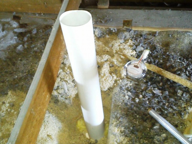 Ремонт второго этажа (Туалет)