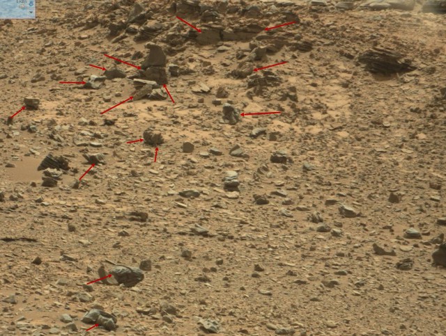 Петроглиф на Марсе