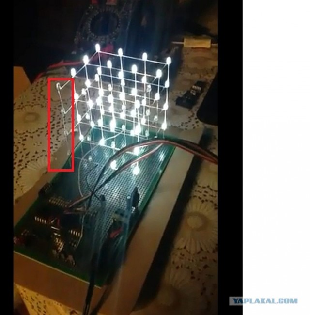 4x4x4 led cube