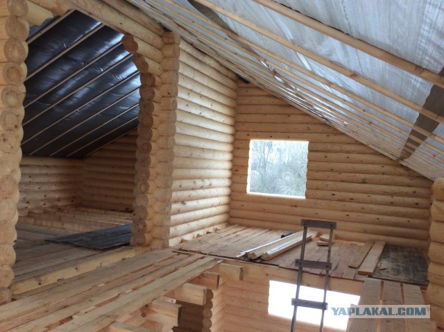 Строительство дома на даче