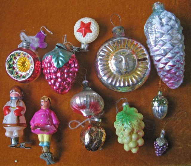 Новогодние игрушки СССР