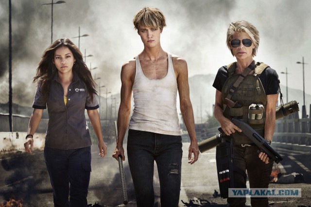 Официальный постер грядущего фильма "Terminator: Dark Fate"