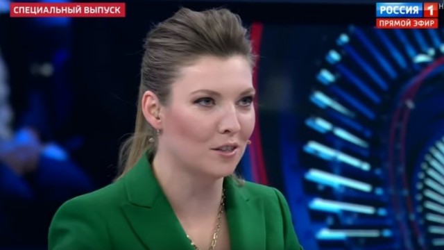 Скабеева оценила слова Путина об очернении Украины на телевидении