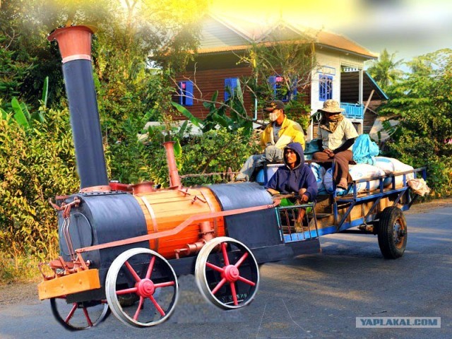 Фотожаба: Мототелега