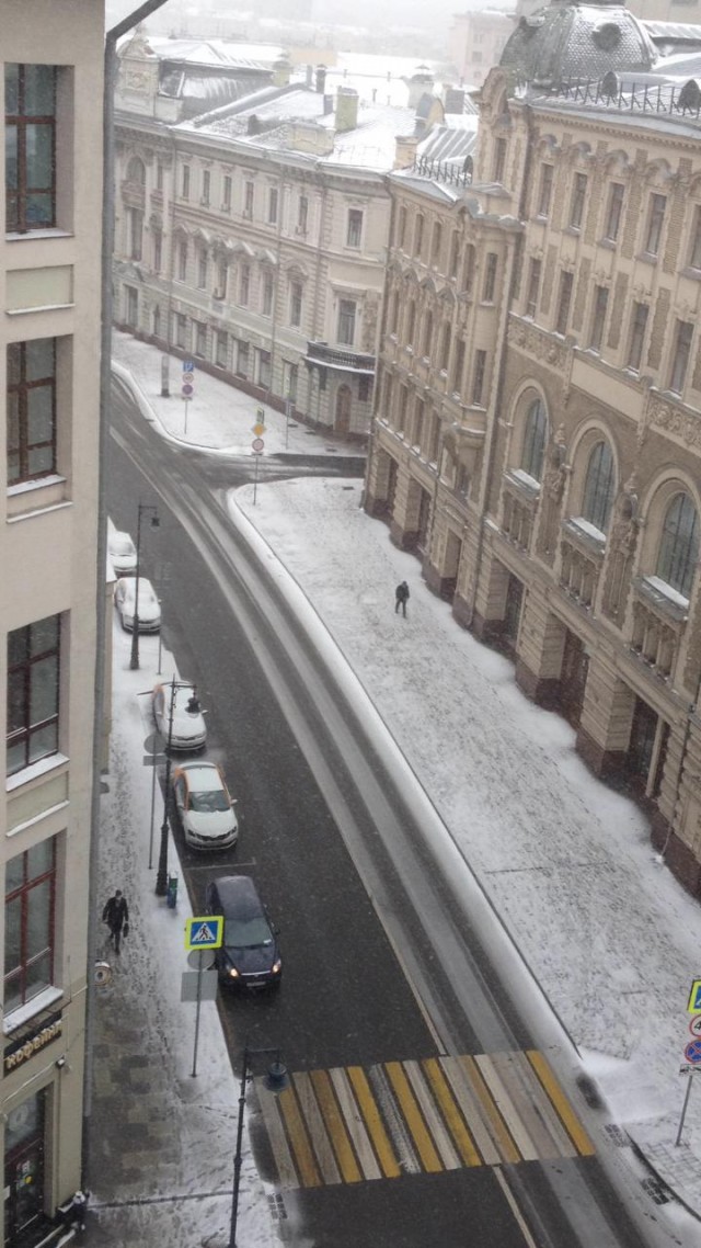 Рабочий вид из окна