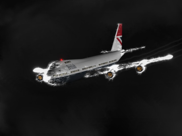 Самолет над Астраханью попал в пыльную бурю