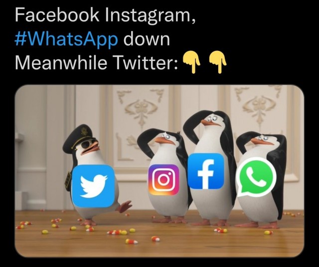 Как в инете стебутся над упавшими Facebook, Instagram и другими