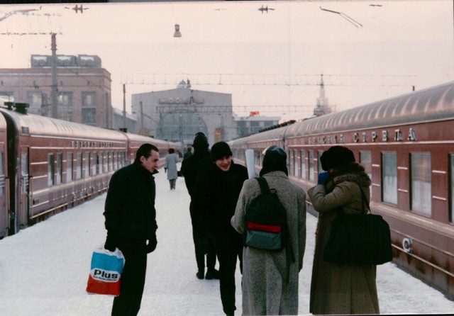 Поездка Виктора Цоя и Юрия Каспаряна в США к Джоанне Стингрей. 1989 год
