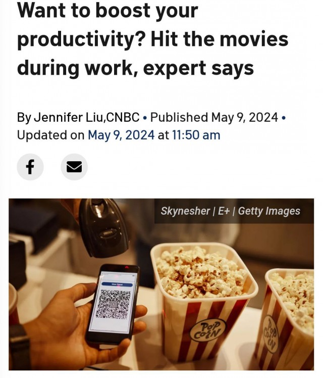 Просмотр фильмов во время работы увеличивает продуктивность, — считает профессор и эксперт в области эффективности Кэл Ньюпорт