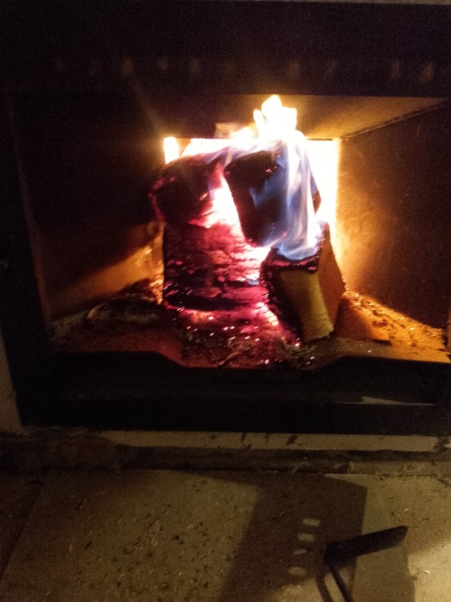 Баня на брикетах....