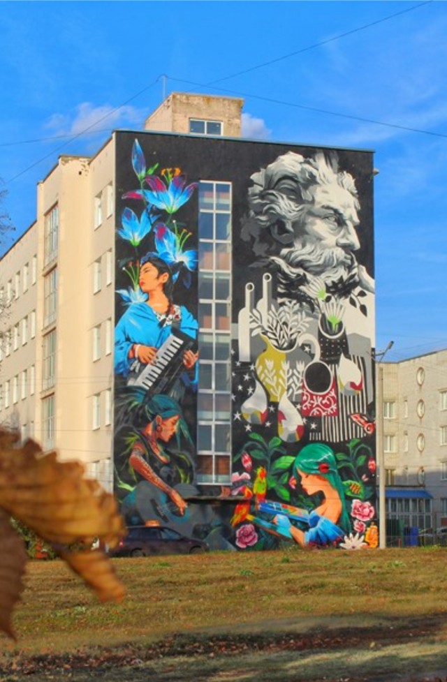 Муралы в Балашихе