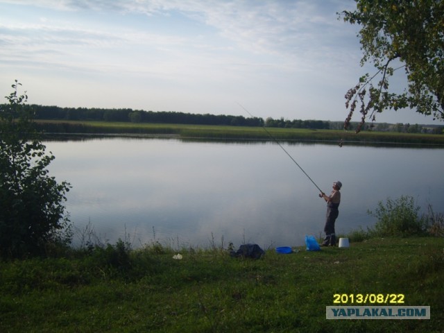 Поехали за грибами, приехали с карасями.