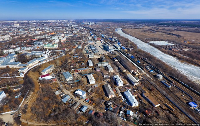 Владимирская область с высоты птичьего полета