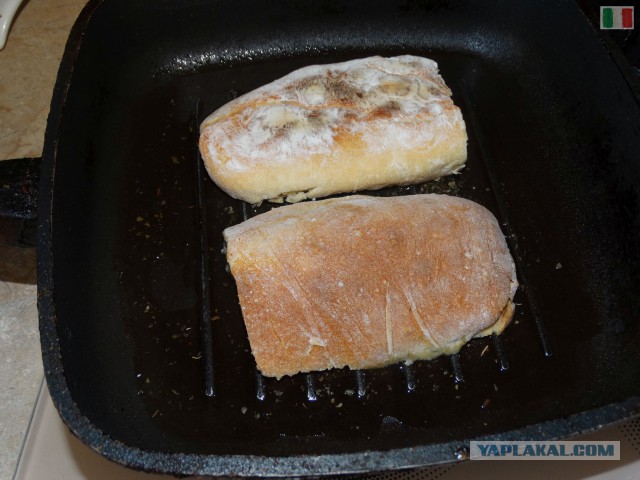 Оригинальная чиабатта, и закуска