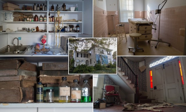 Капсула времени: заброшенный дом доктора в Северной Вирджинии