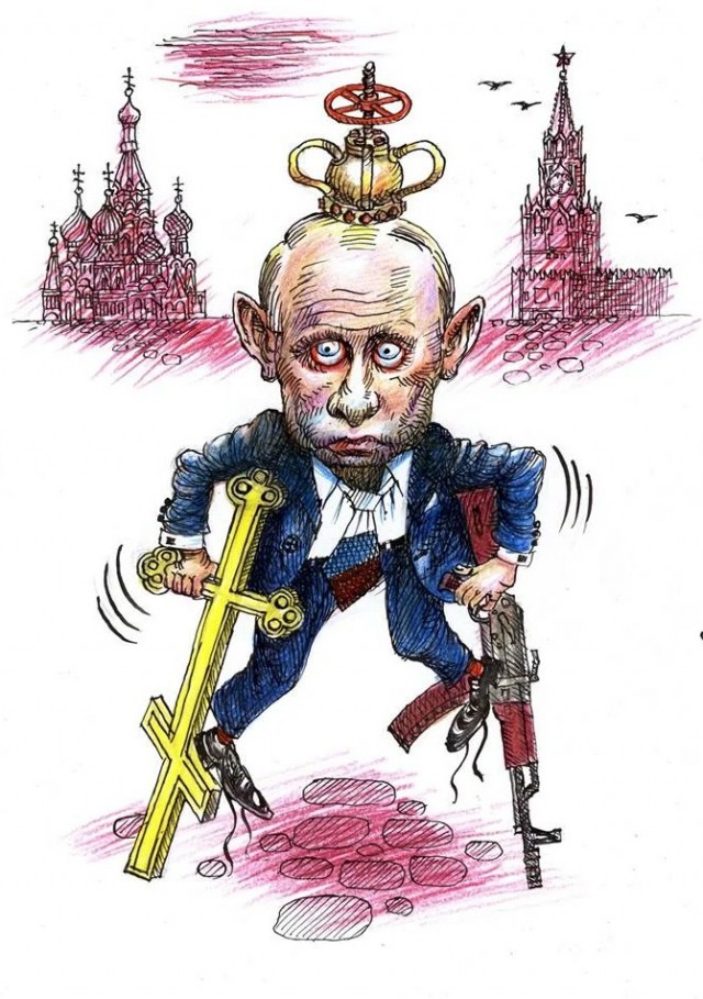 Шаржи на путина картинки