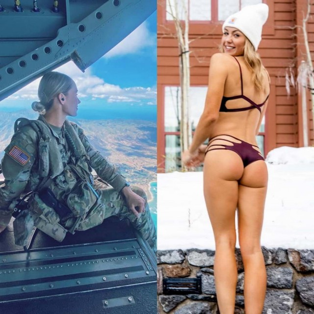 Девушки в форме и без