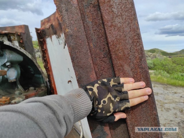 История заброшенной береговой батареи №11. В погребе сохранились снаряды