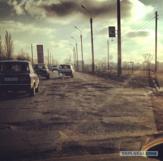 Украинцы о дорогах